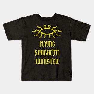 Flying Spaguetti Monster Kids T-Shirt